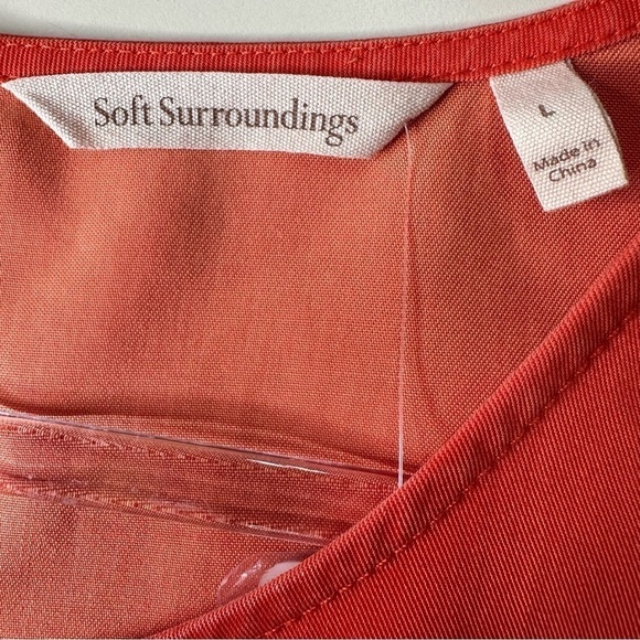 NWT Soft Surroundings Cusabo Tunic Top. Size Large - Picture 7 of 7